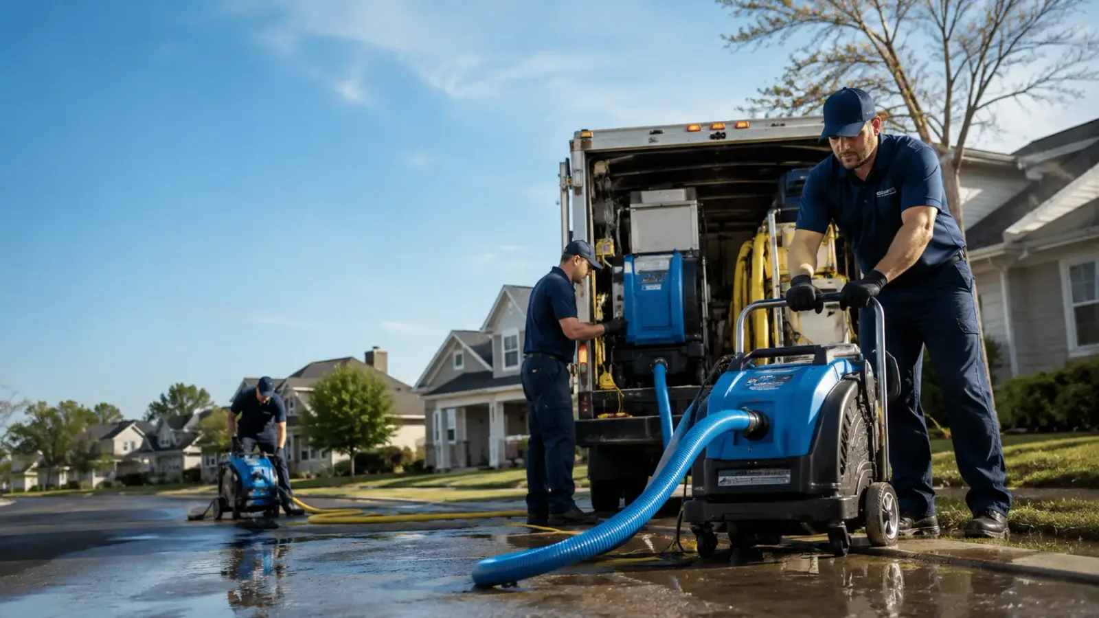 Flood Damage Cleanup in Bradley, CA